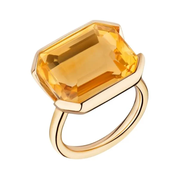 Citrine Cocktail Ring