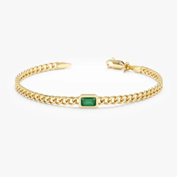 Emerald Cut Bracelet